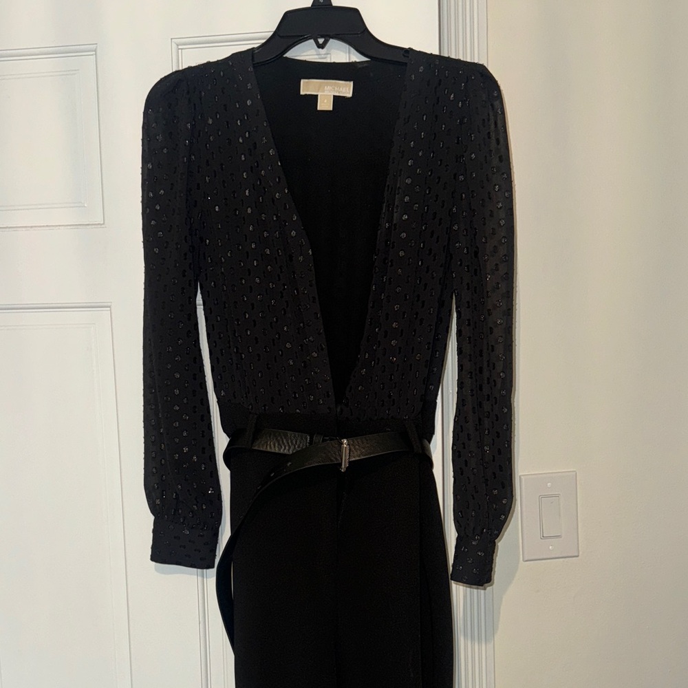 Michael Kors Black Jumpsuit
